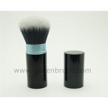 Private Label Powder Kabuki Brush Metal Cosmetic Retractable Brush